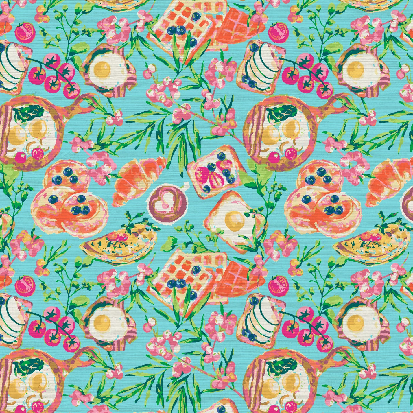 Bottomless Brunch Wallpaper