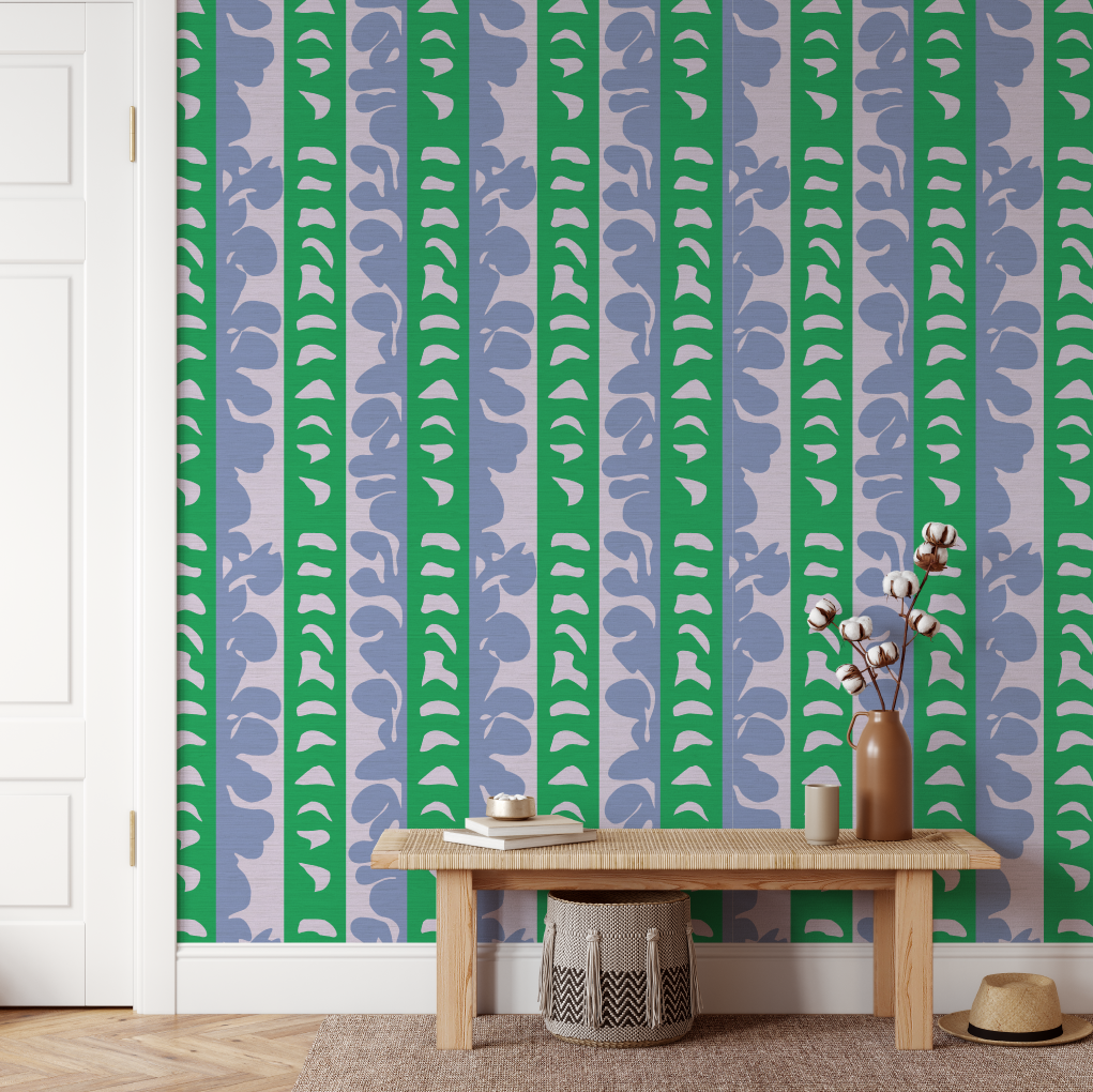 Carrington Abstract Art Wallpaper by Natalie Westbrook