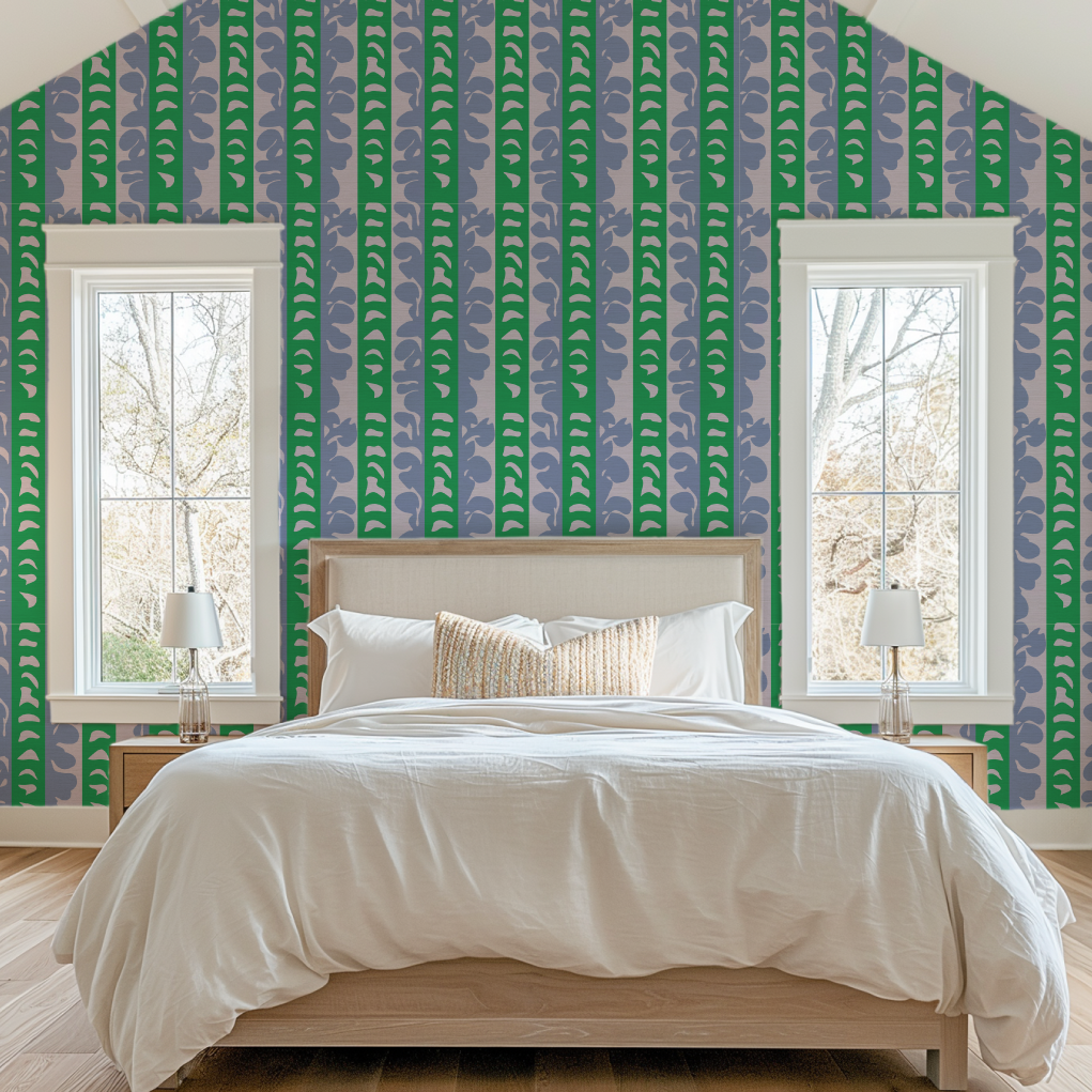 Carrington Abstract Art Wallpaper by Natalie Westbrook