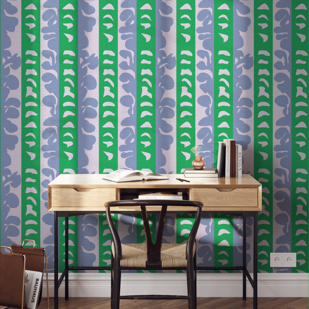 Carrington Abstract Art Wallpaper by Natalie Westbrook
