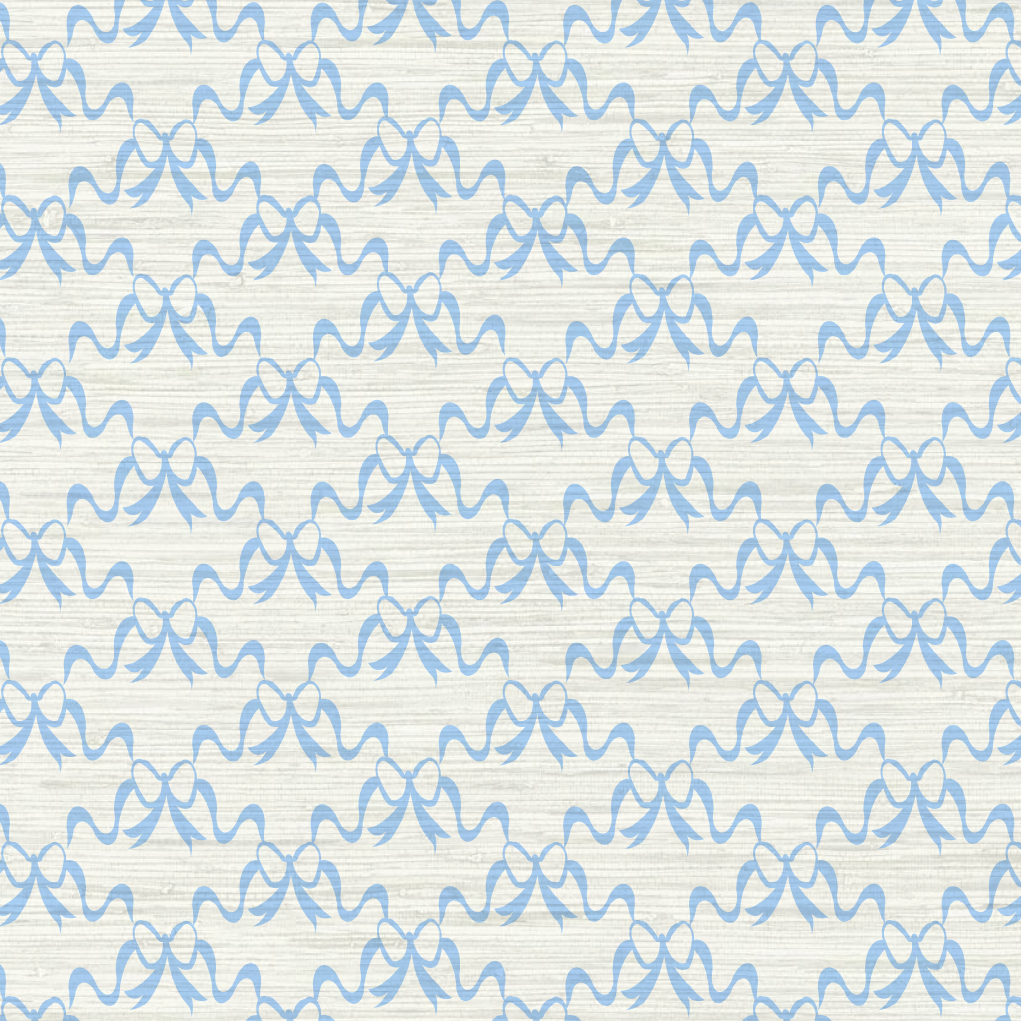 Clementine Bows Wallpaper by June St. George