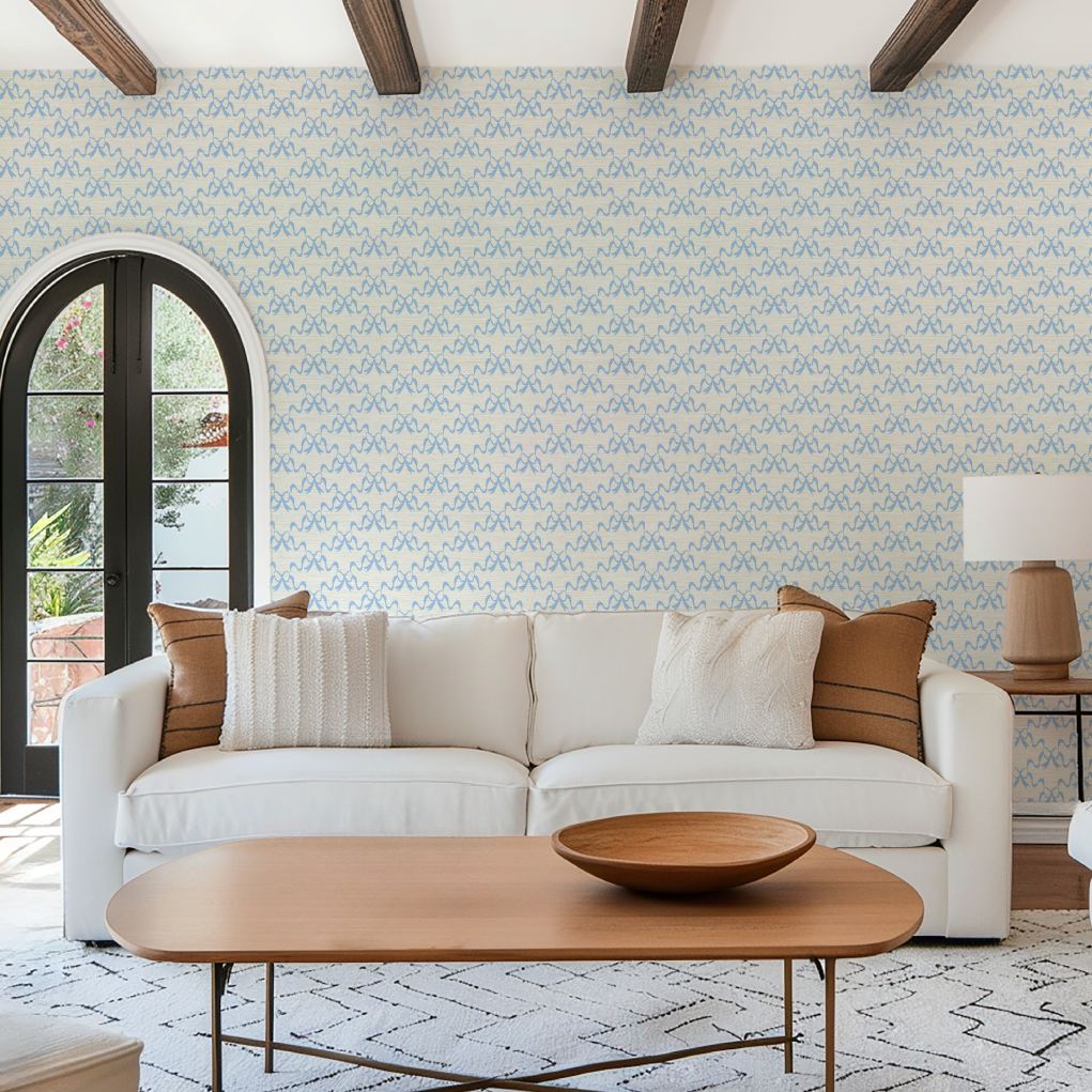 Clementine Bows Wallpaper by June St. George