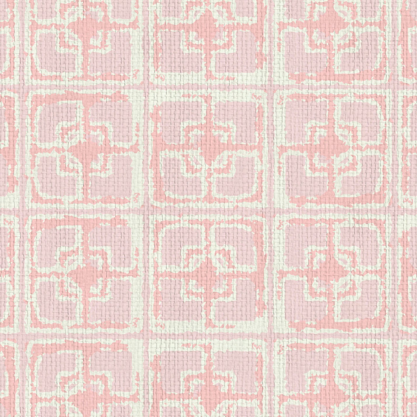 Dance Along the Edge Painted Breeze Block Grande Wallpaper