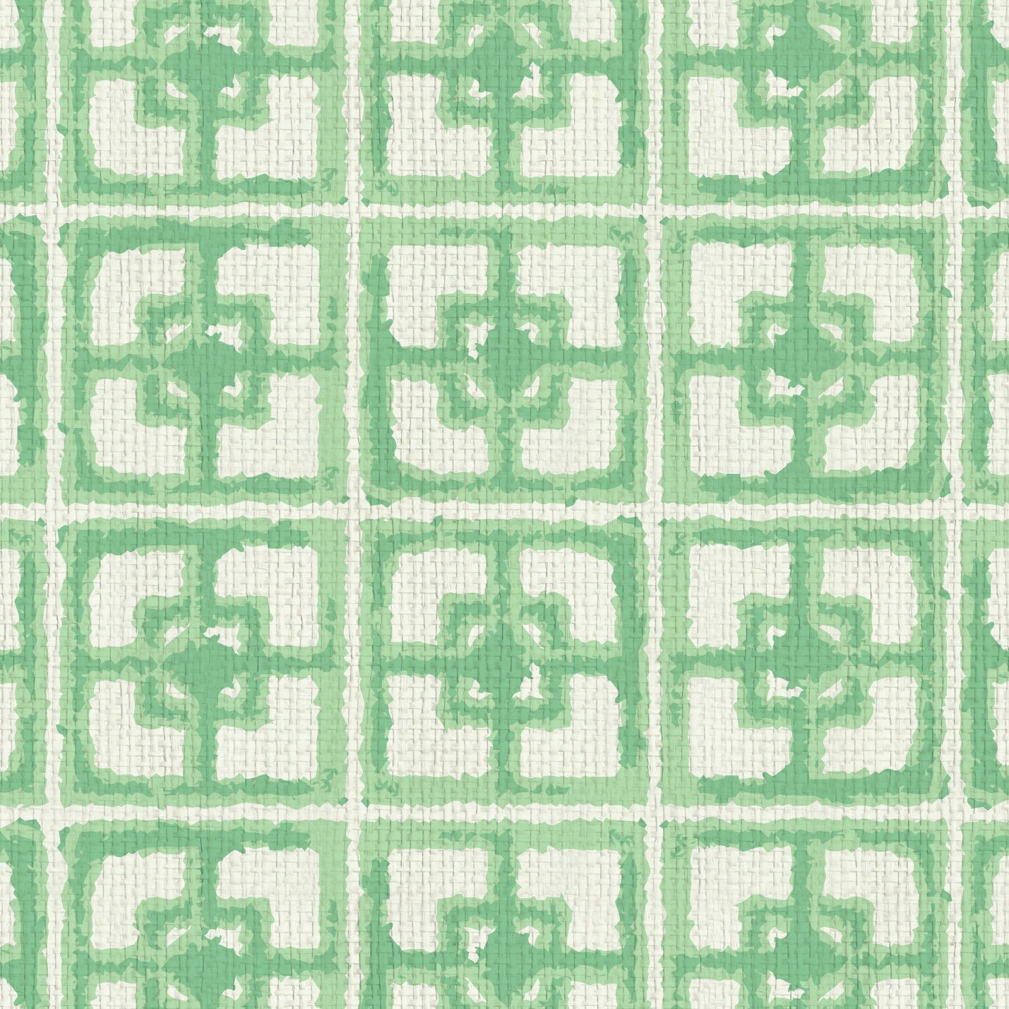 Dance Along the Edge Painted Breeze Block Grande Wallpaper
