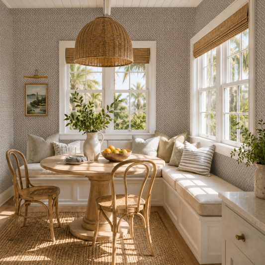 Dream Weaver Geometric Diamond Textured Paperweave Wallpaper