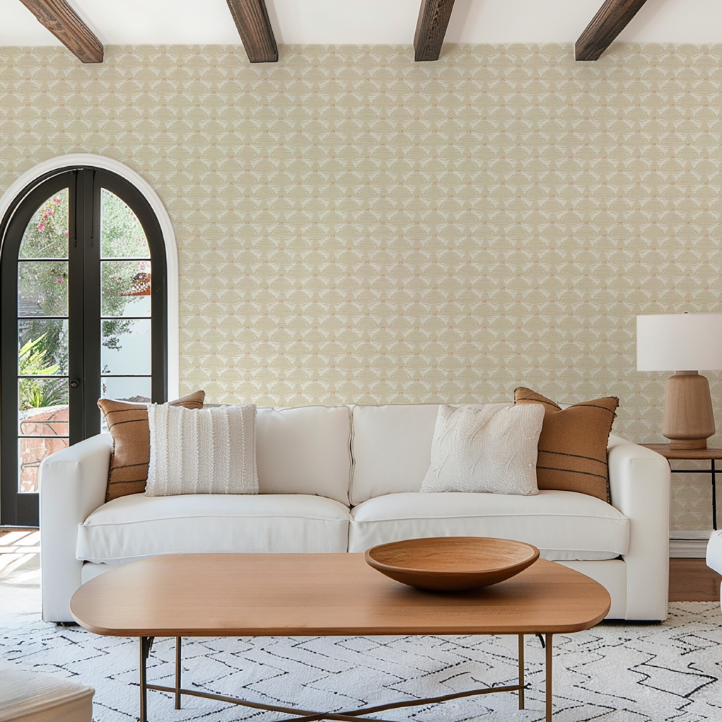 Havana Tassels and Bows Wallpaper by June St. George