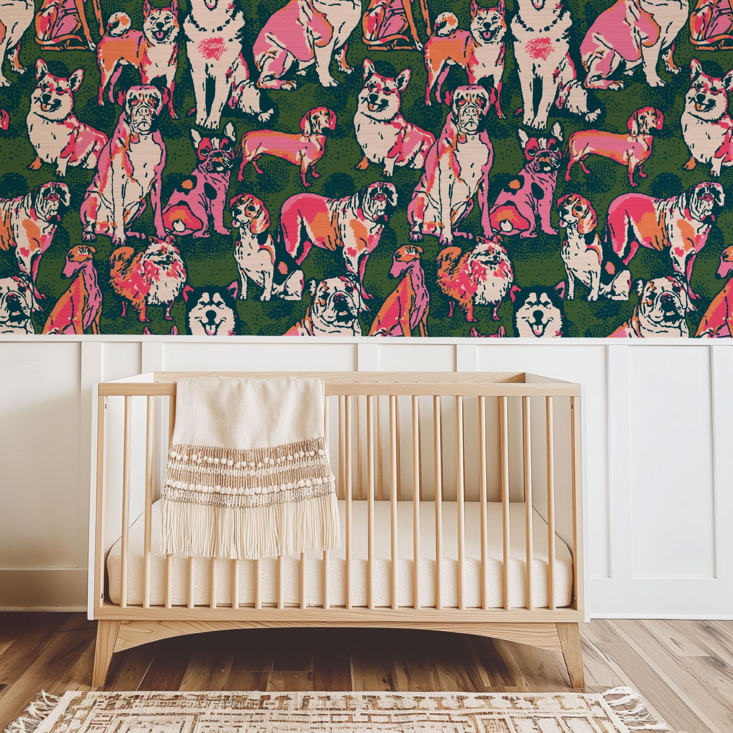 Hughes' Hound Dog Wallpaper