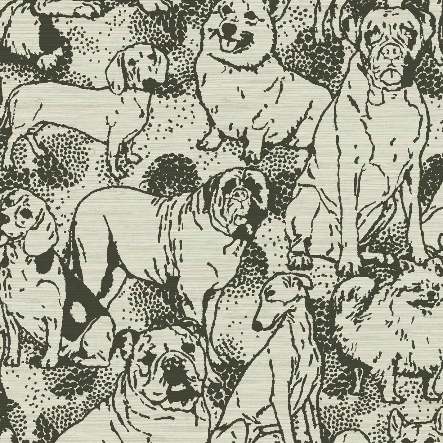 Hughes' Hound Dog Wallpaper