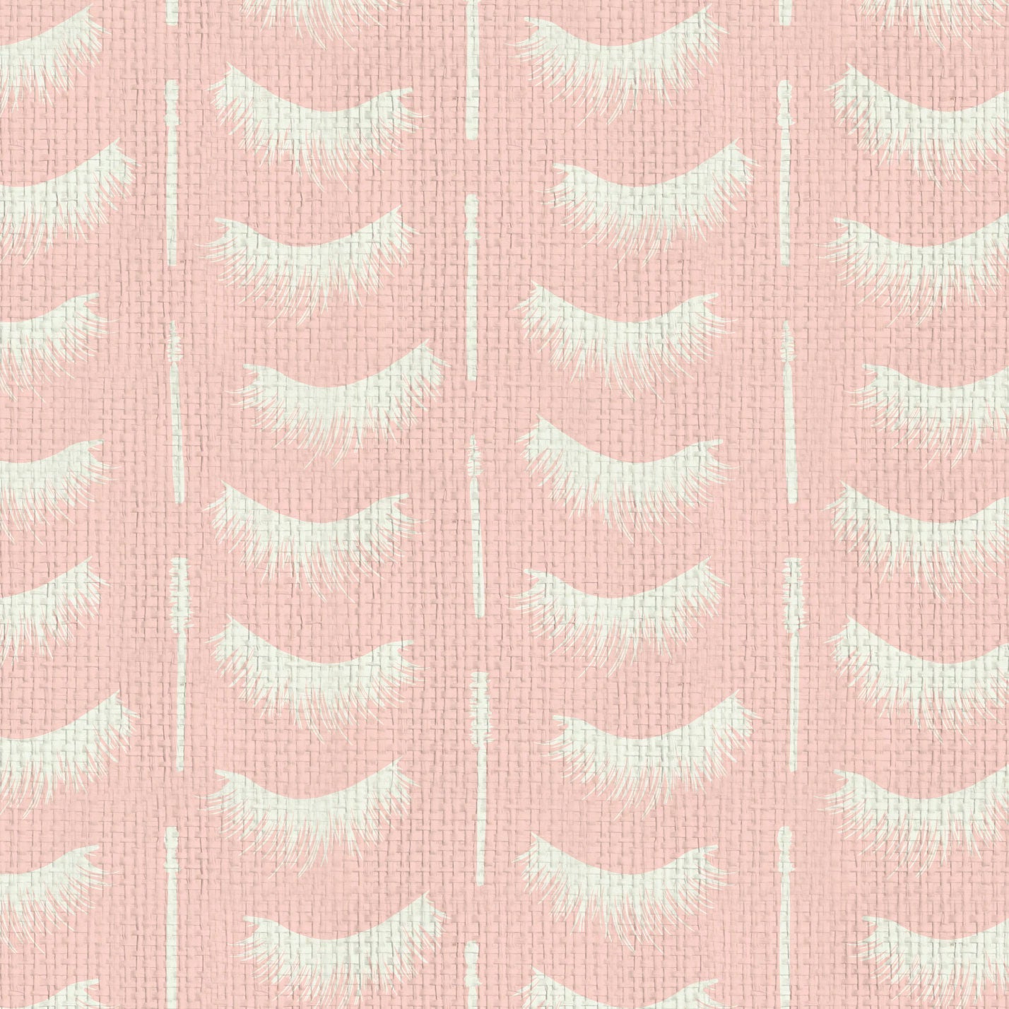 light baby feminine pink printed basketweave eyelash vertical stripes mascara wands in off-white beauty bar brow salon Natural Textured Eco-Friendly Non-toxic High-quality Sustainable Interior Design Bold Custom Tailor-made Retro chic Bold paperweave paper weave
