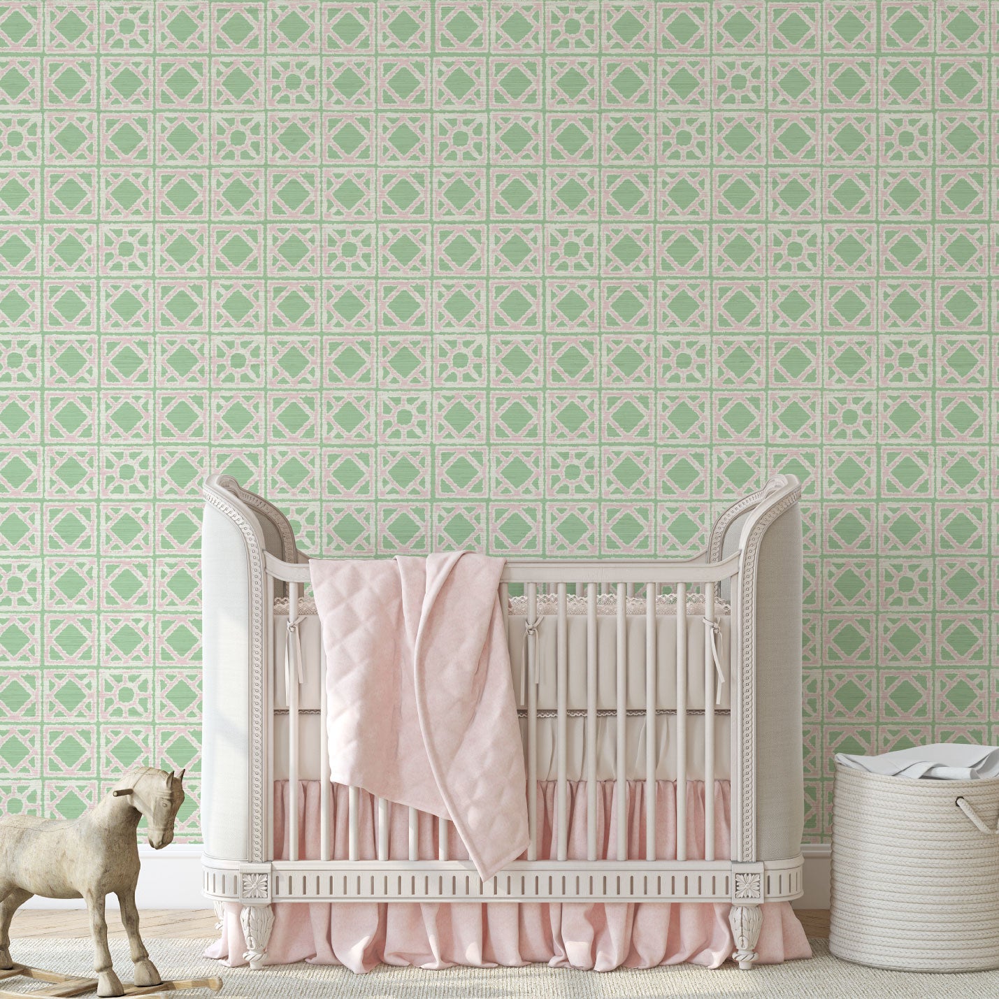 Invisible Touch Breeze Block Wallpaper