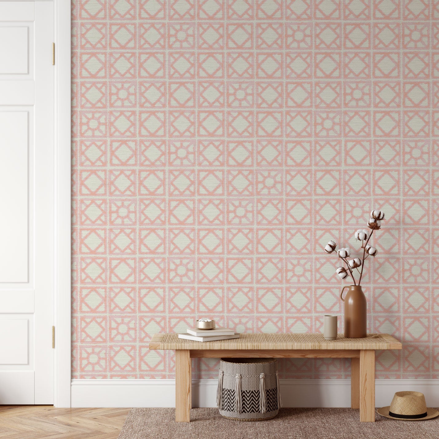 Invisible Touch Breeze Block Wallpaper