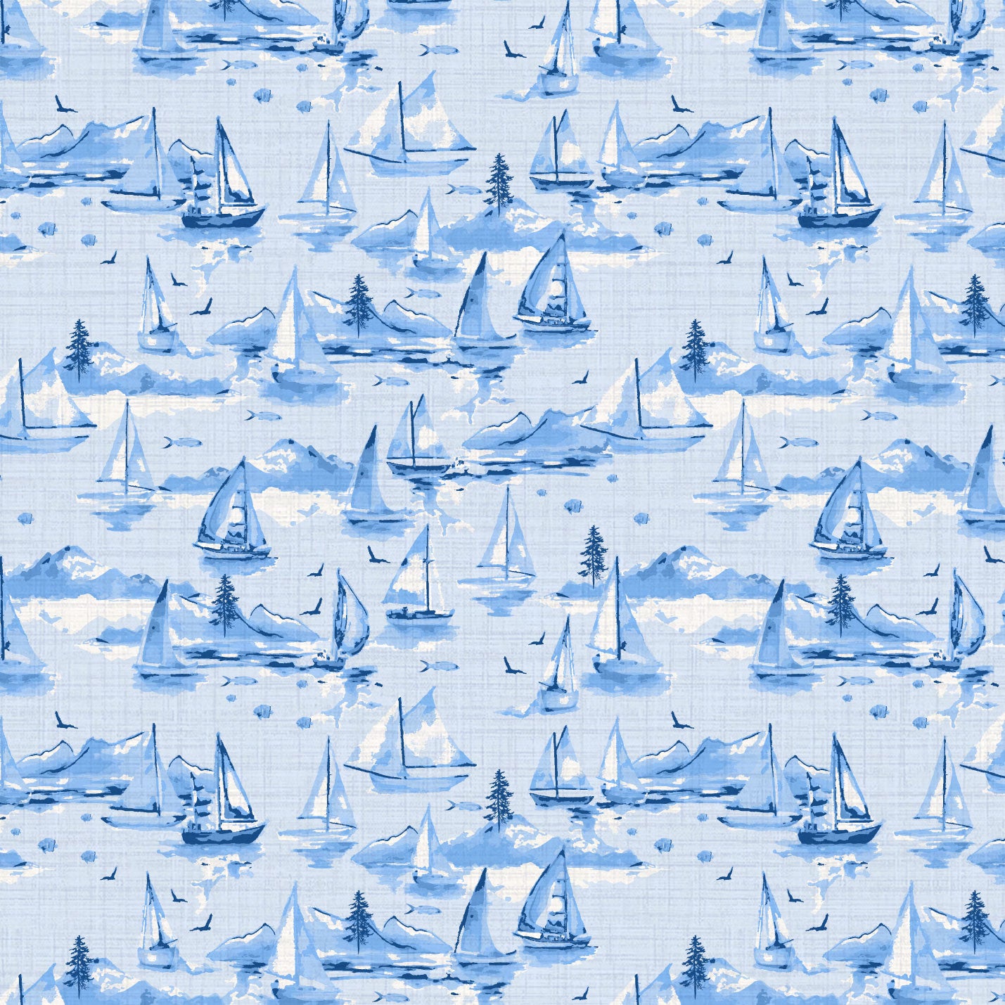 Islands In The Stream Sailboats Wallpaper