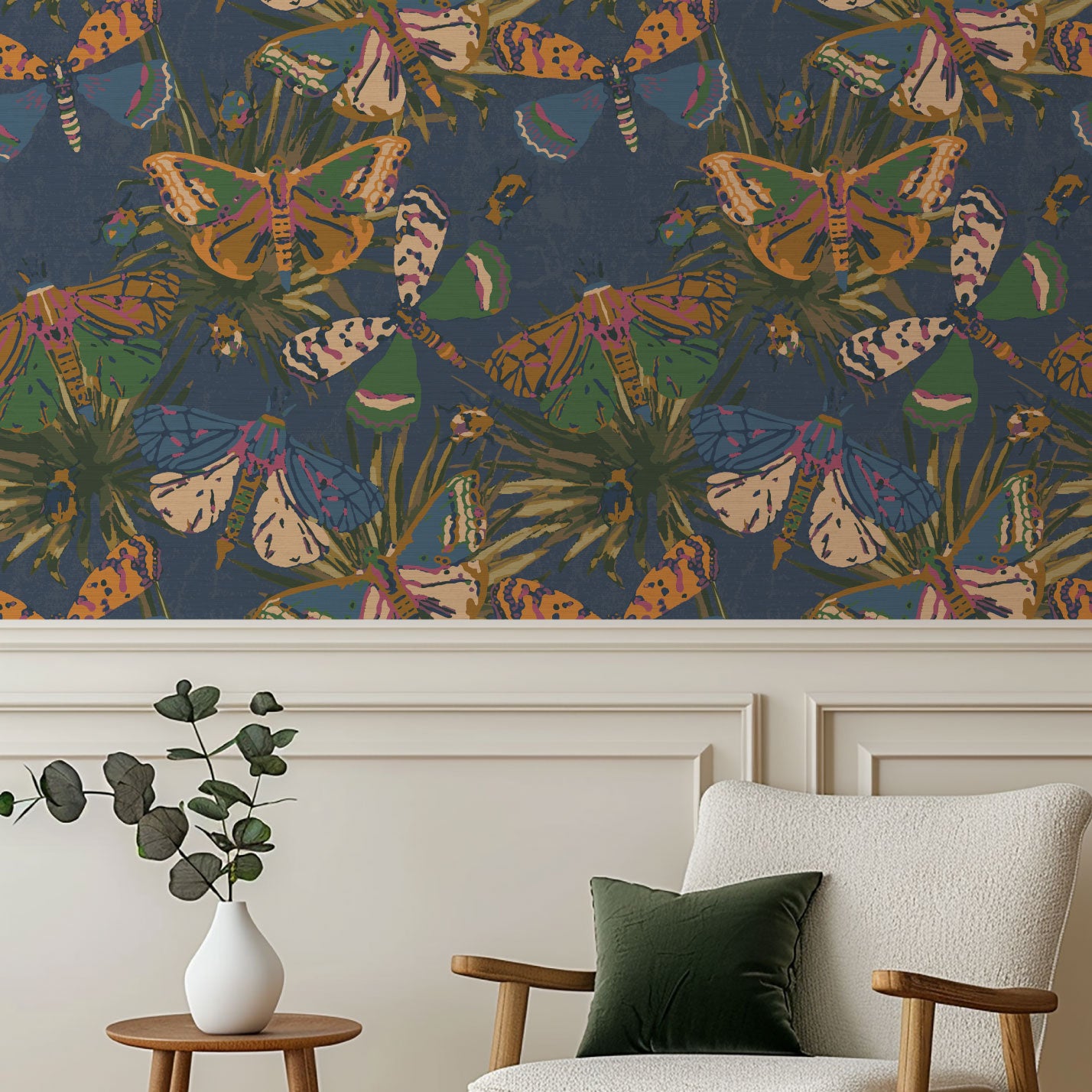 Jitterbug Butterflies Wallpaper