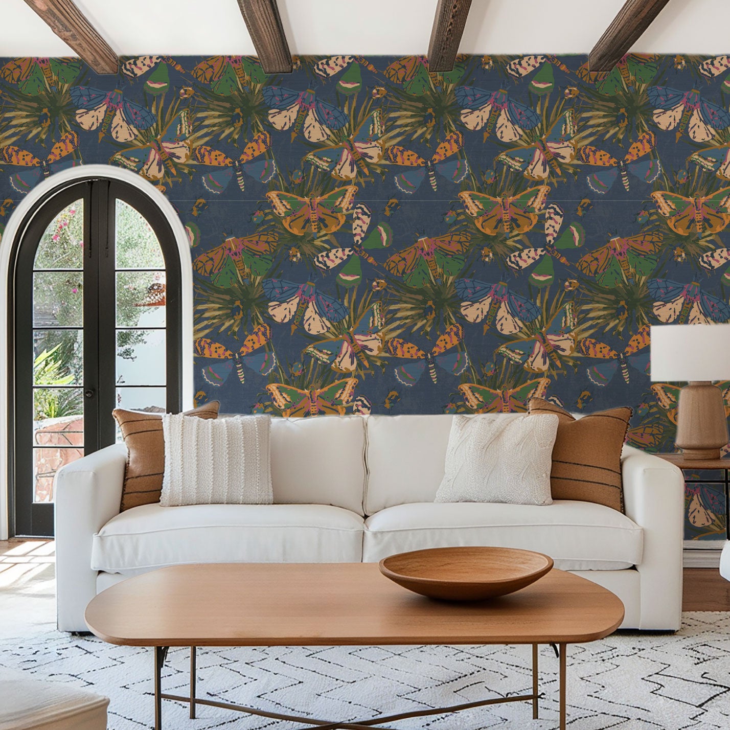 Jitterbug Butterflies Wallpaper