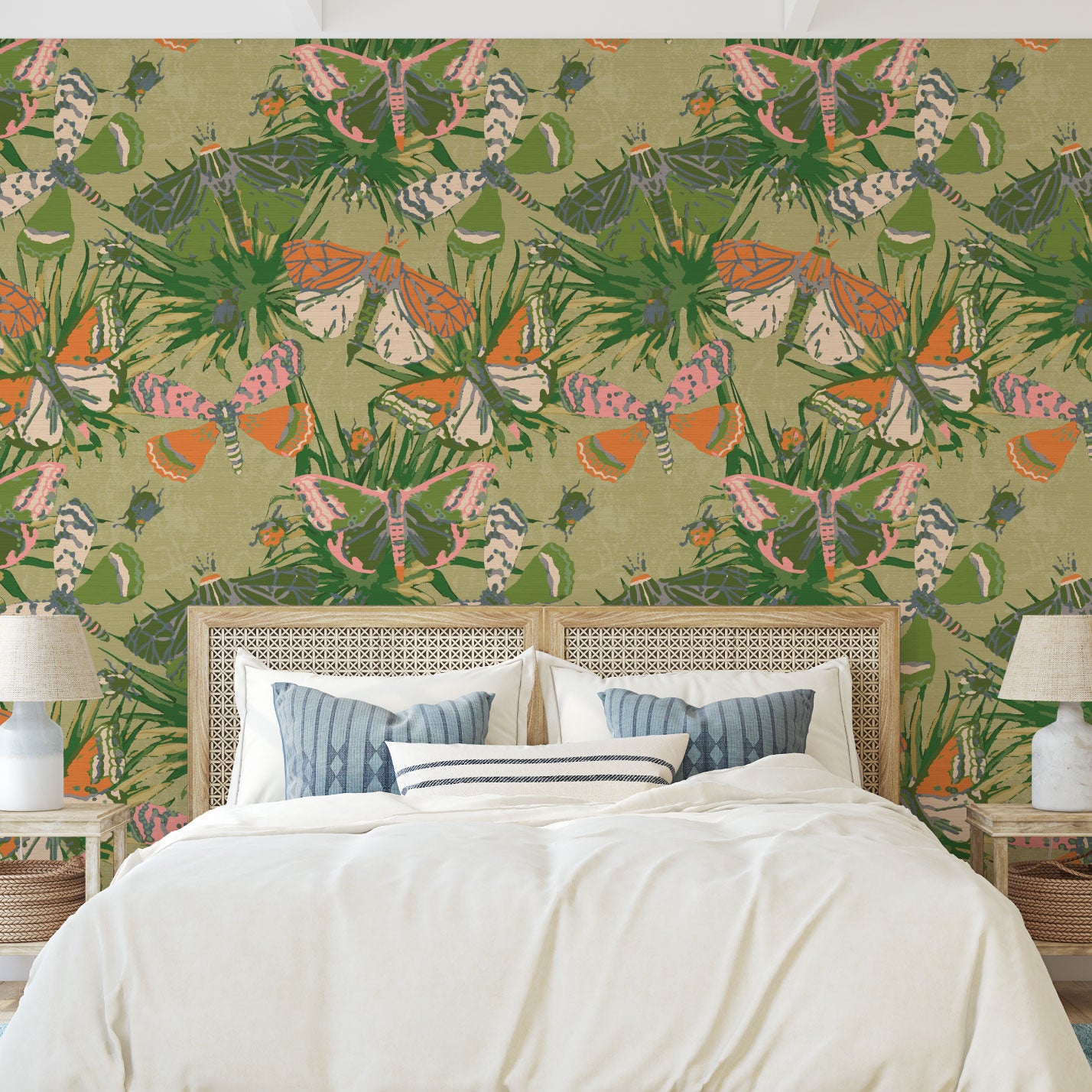 Jitterbug Butterflies Wallpaper