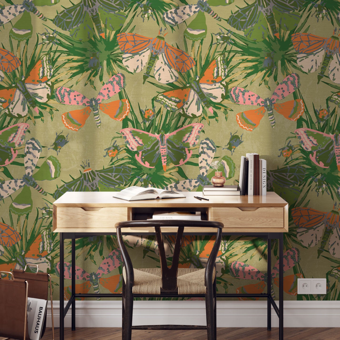 Jitterbug Butterflies Wallpaper