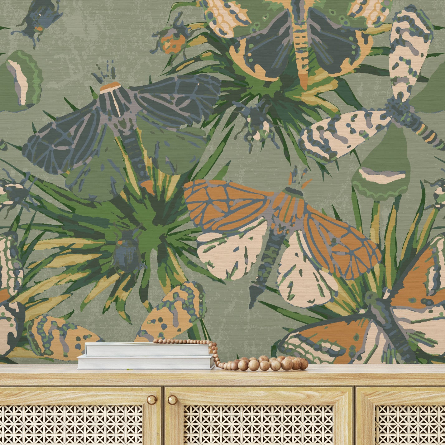 Jitterbug Butterflies Wallpaper