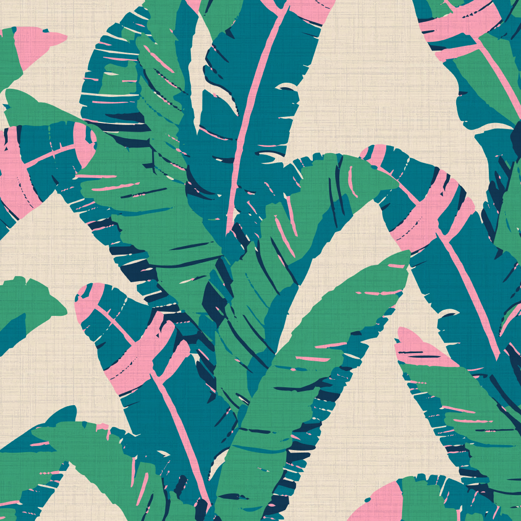 Mighty Jungle Palm Leaf Wallpaper