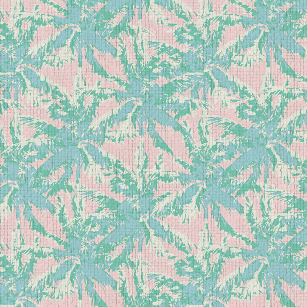 Paradise City Palm Trees Wallpaper