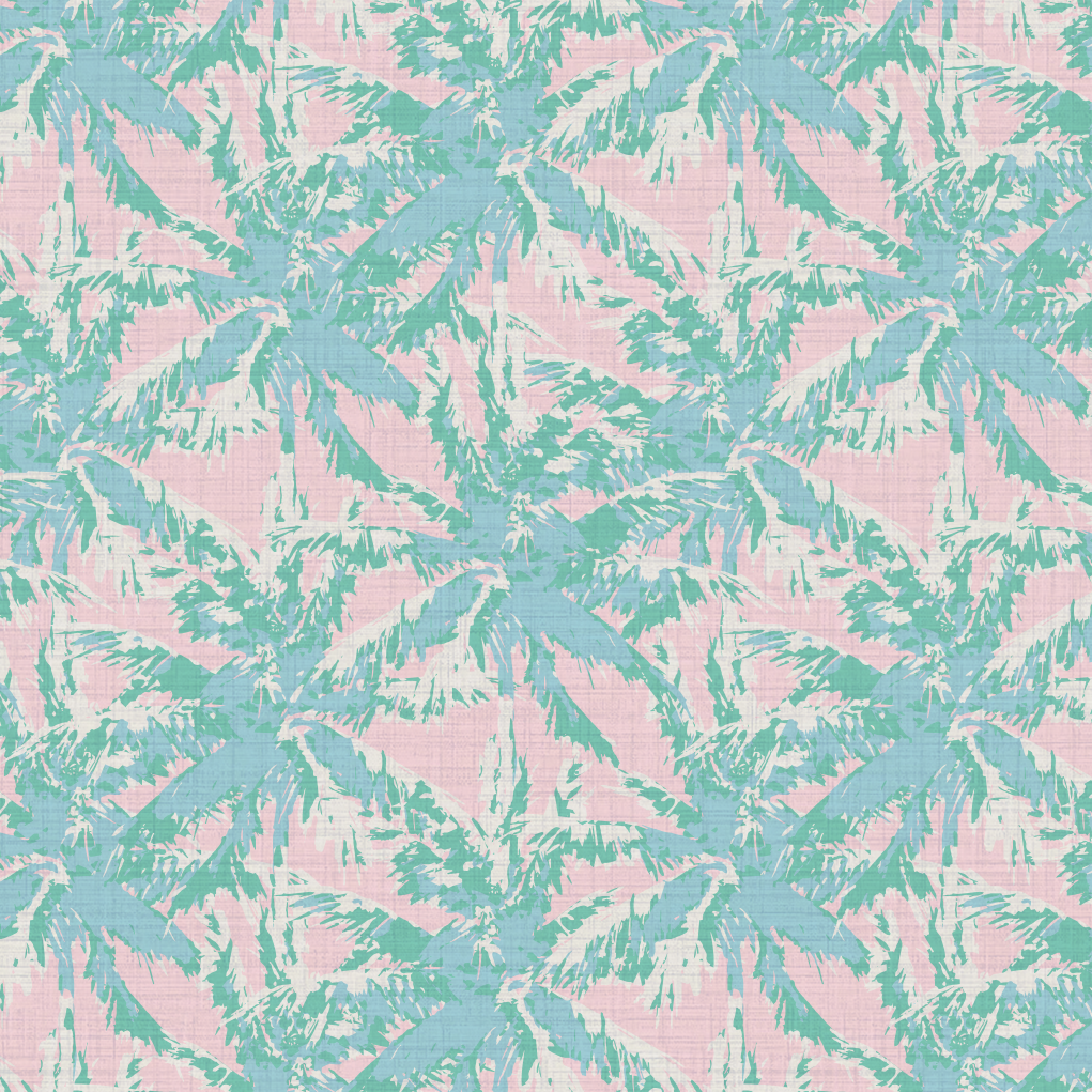 Paradise City Palm Trees Wallpaper