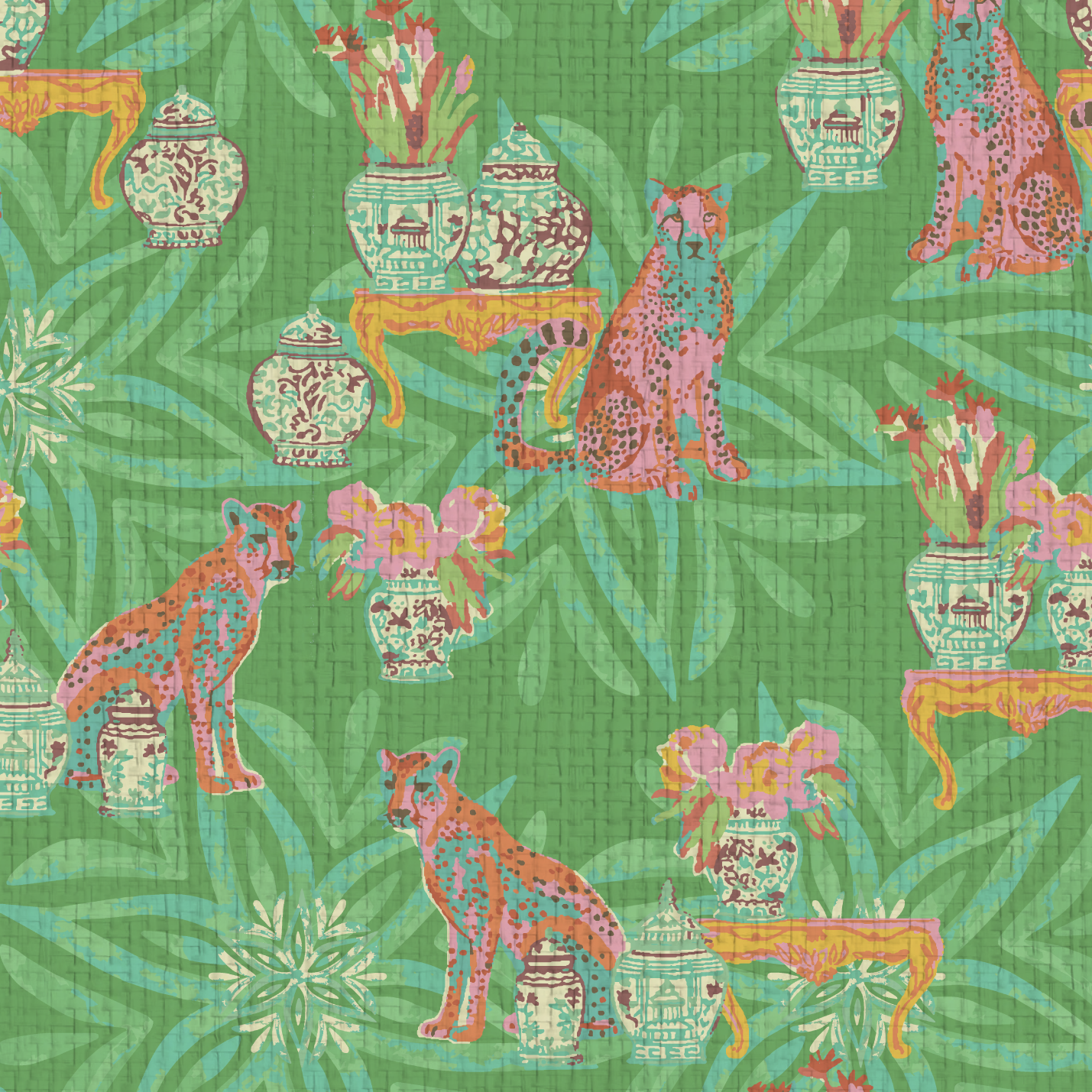 Reap The Wild Wind Chinoiserie Wallpaper