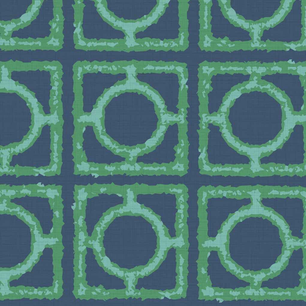 Rock the Casbah Breeze Block Wallpaper