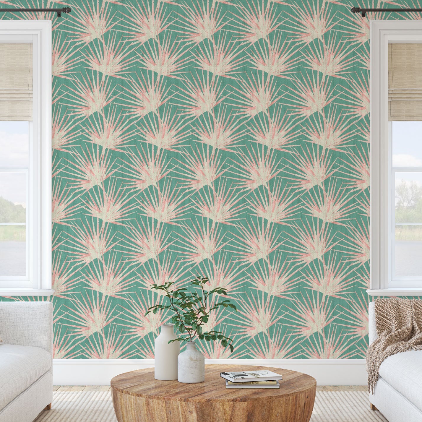 Grasscloth
Paper Weave
wallpaper
Natural
Textured
Eco-Friendly
Non-toxic
High-quality
Sustainable
Interior Design
Bold
Custom
Tailor-made
Retro chic
Grand millennial
Maximalism
Traditional
Dopamine decor
Tropical
Jungle
Coastal
Garden
Seaside
Seashore
Waterfront
Retreat
Relaxed beach vibes
Beach cottage
Shoreline
Oceanfront
Nautical
Cabana
preppy
palm fronds leaf tree
nature inspired
green sea foam peach pink white cream