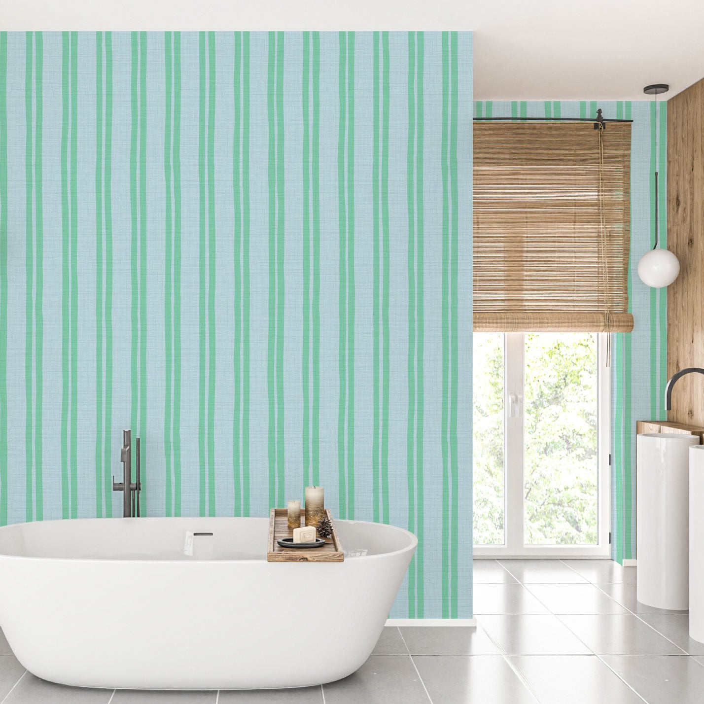 Stripe Stripe Baby Wallpaper