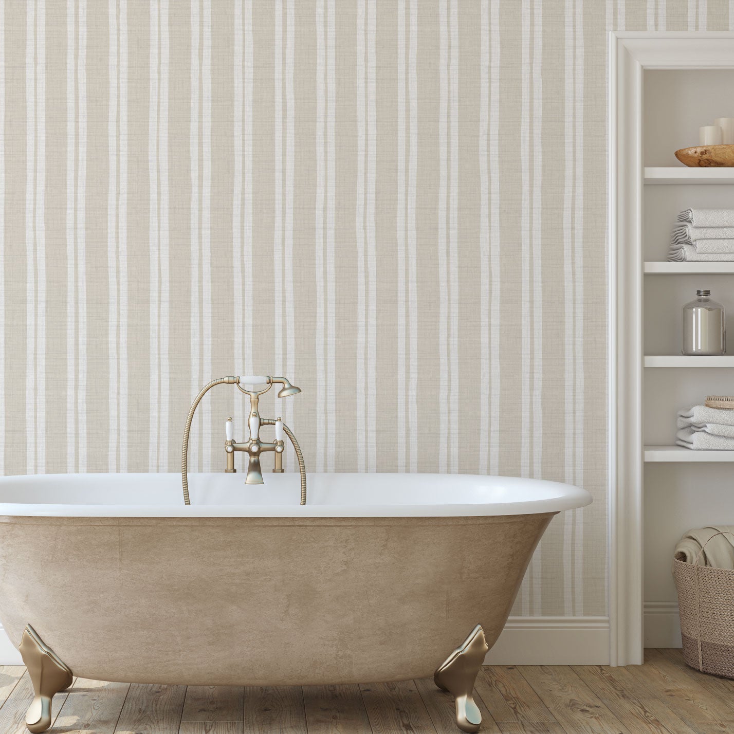 Stripe Stripe Baby Wallpaper
