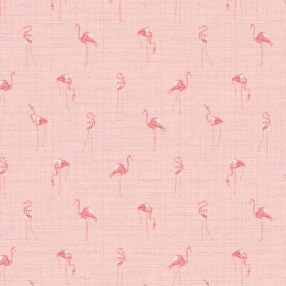 A Flock of Flamingos Wallpaper