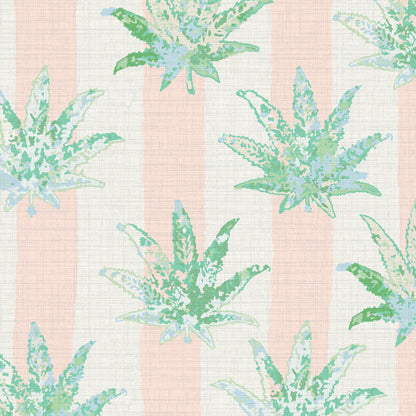 Baby Light My Fire Pot Leaf Wallpaper