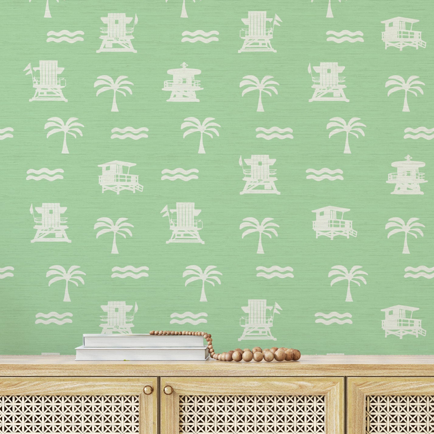 Baywatch Beach Stand Wallpaper