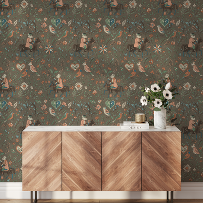 Beacon Hill Heritage Wallpaper