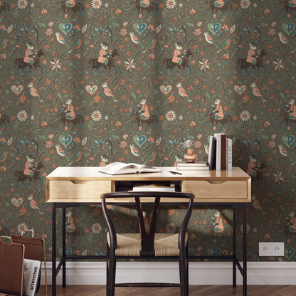 Beacon Hill Heritage Wallpaper