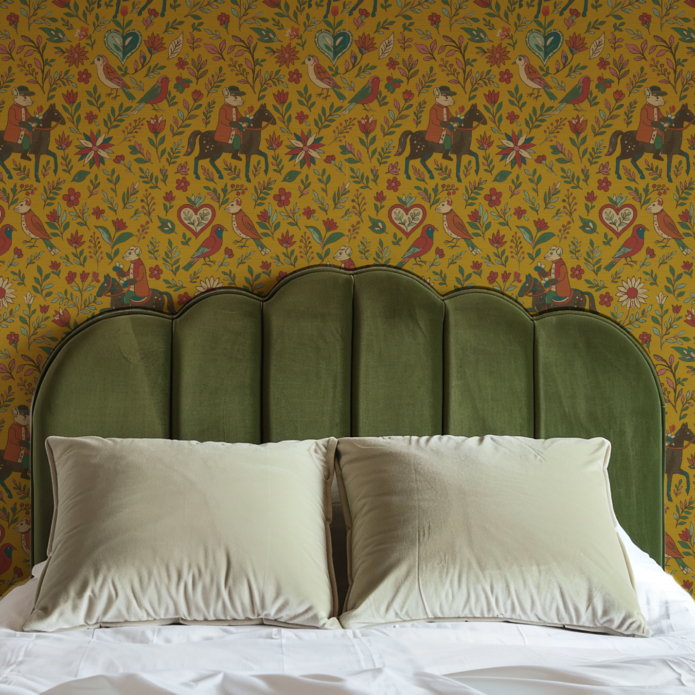 Beacon Hill Heritage Wallpaper