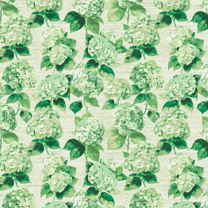 Bloom Bloom Baby Hydrangea Floral Wallpaper