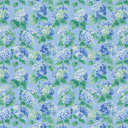 Bloom Bloom Baby Hydrangeas Linen Wallpaper