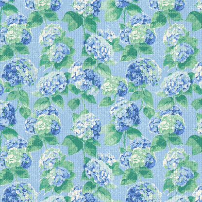 grasscloth paperweave wallpaper Natural Textured Eco-Friendly Non-toxic High-quality  Sustainable Interior Design Bold Custom Tailor-made Retro chic Grand millennial Maximalism  Traditional Dopamine decor coastal garden hydrangea preppy french blue lilac lavender cabana kids cottage seashore feminine girly flower botanical  basketweave basket weave