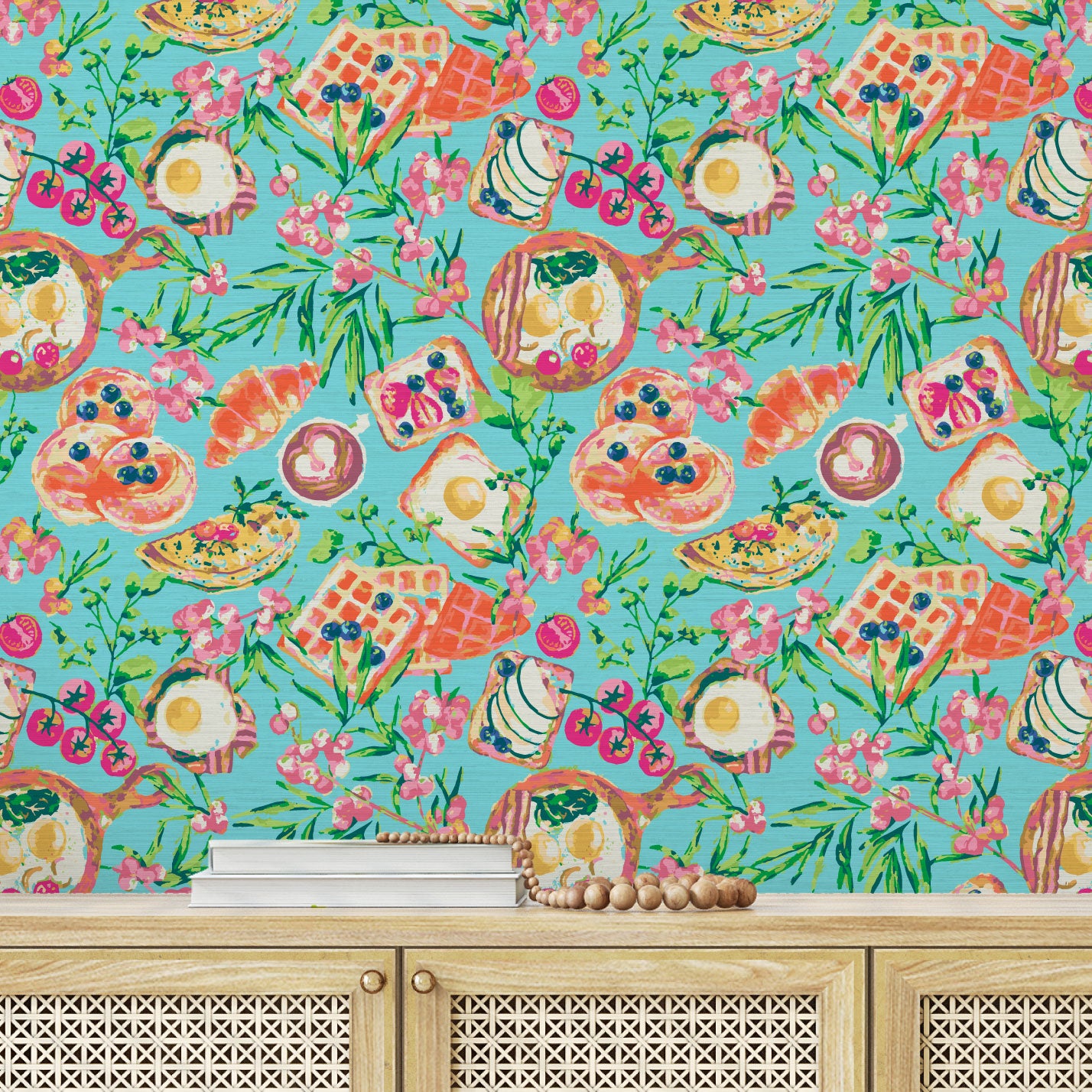 Bottomless Brunch Wallpaper