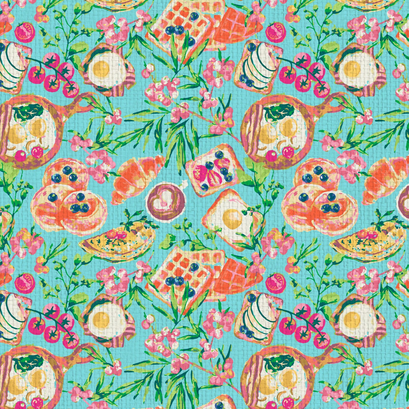 Bottomless Brunch Wallpaper