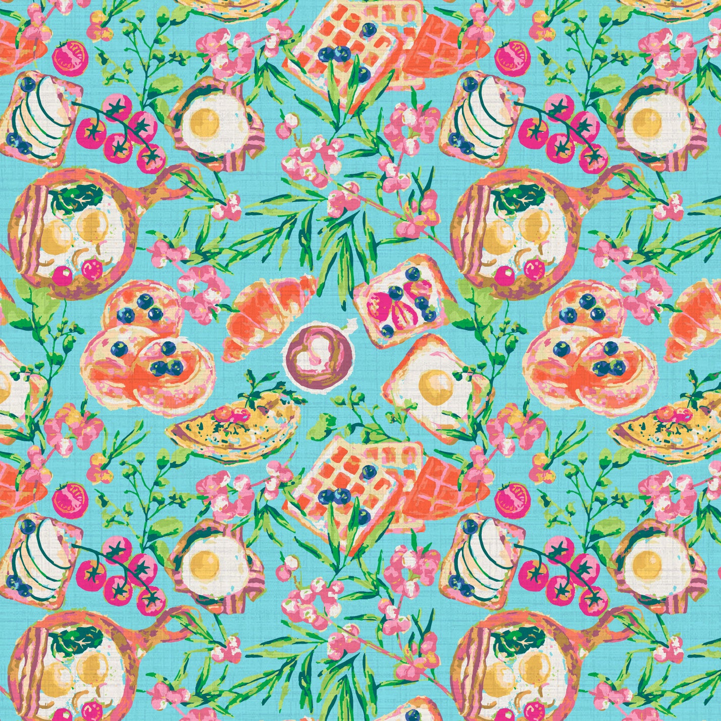 Bottomless Brunch Wallpaper