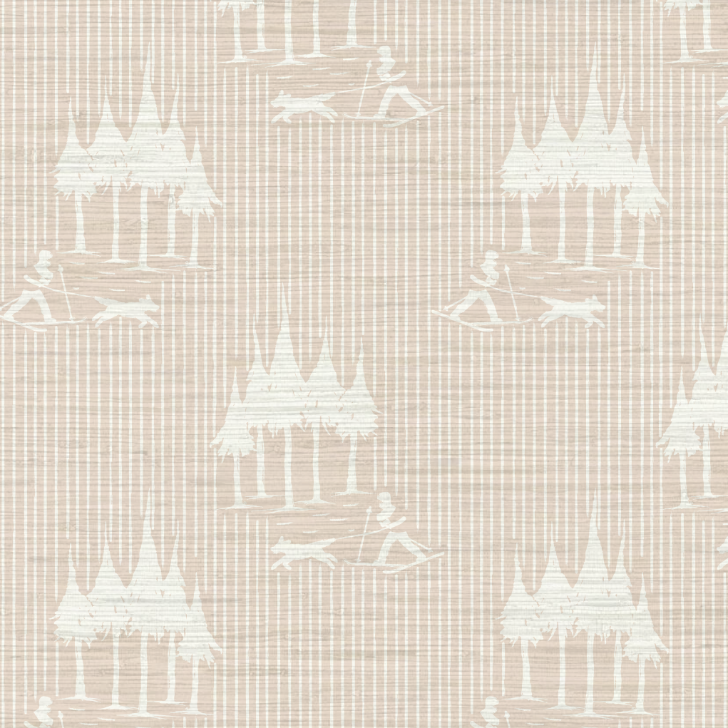 Boys In The Trees Dog Ski Wallpaper