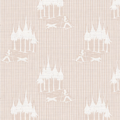 Boys In The Trees Dog Ski Wallpaper