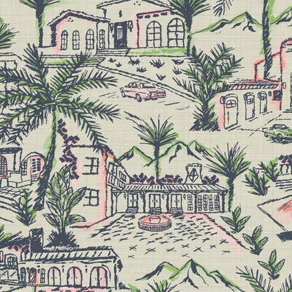 This Must Be The Place Toile Wallpaper