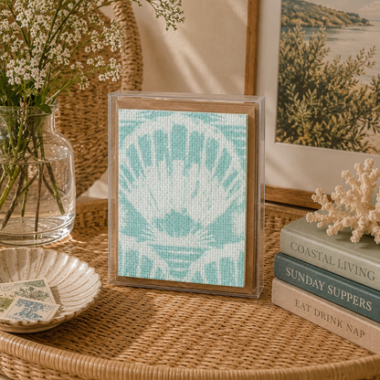 Caribbean Queen Blue Stationery Set