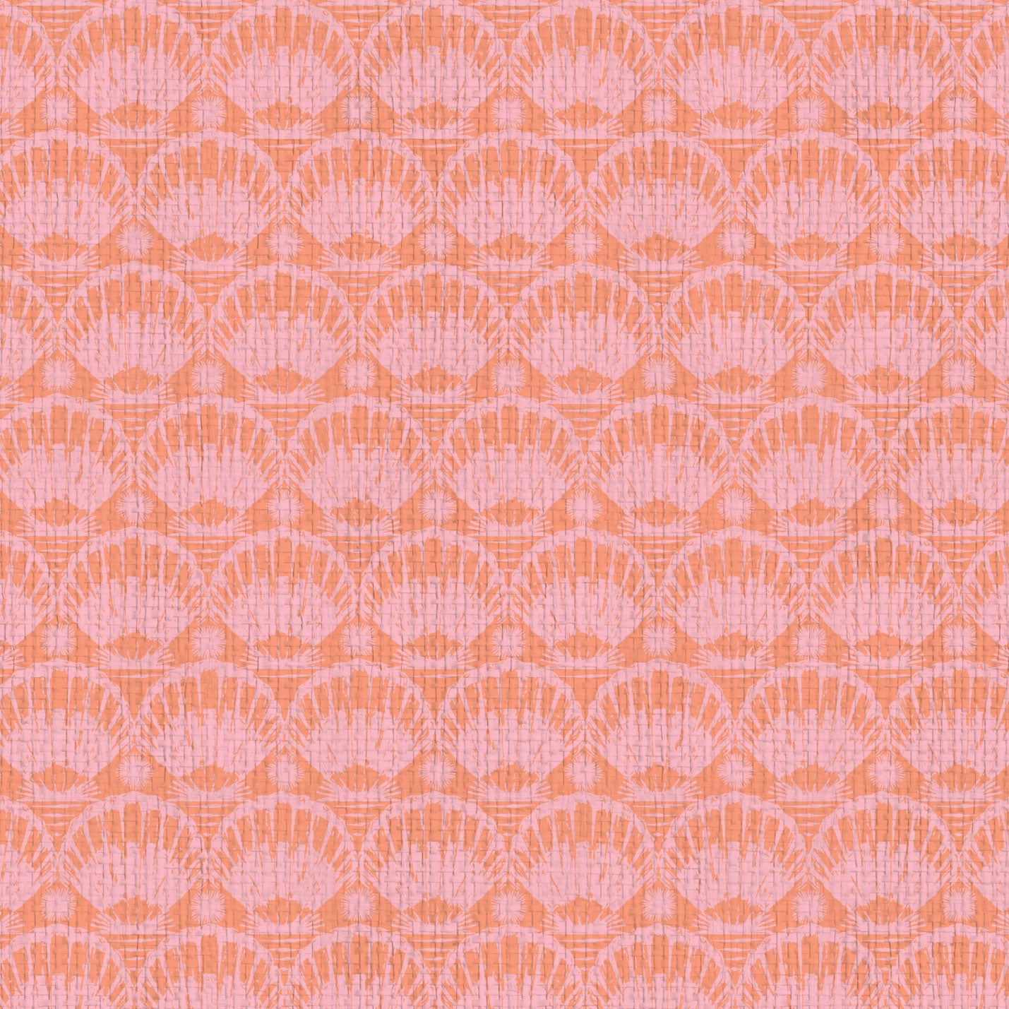 Caribbean Queen Seashell Wallpaper