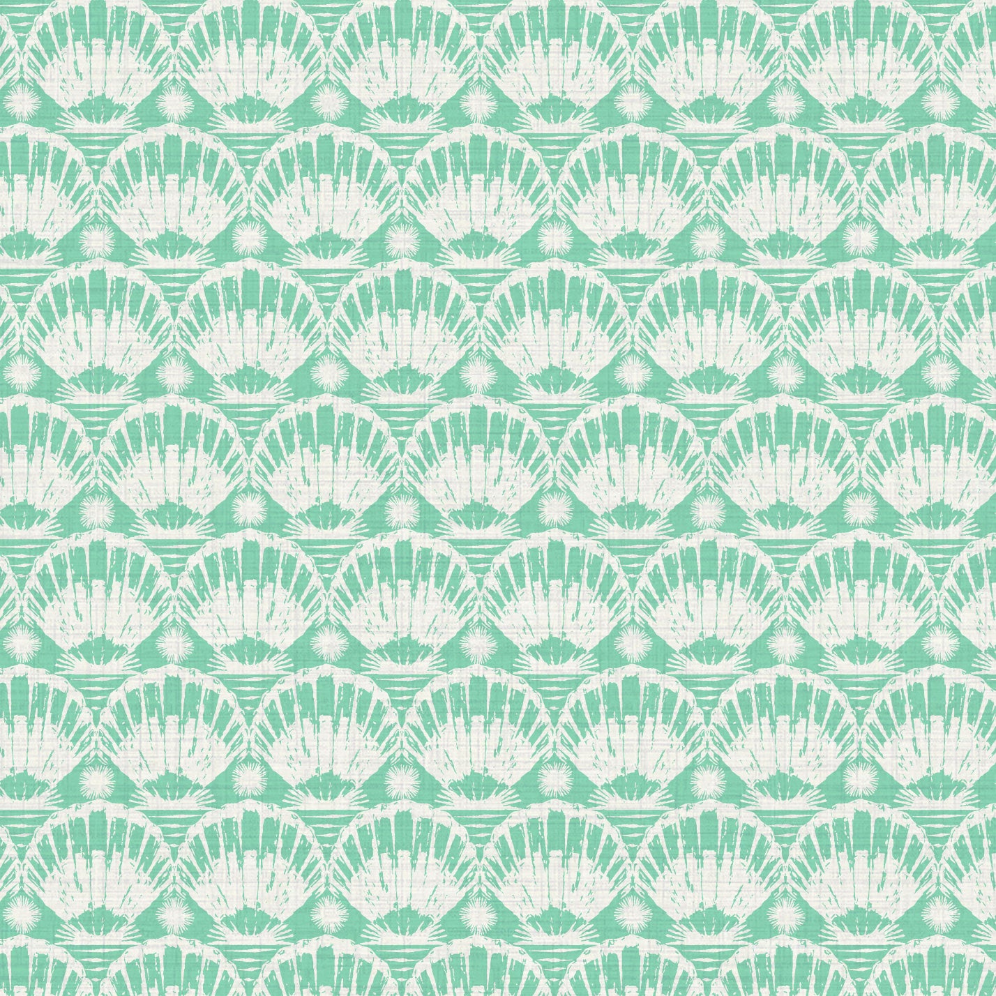 Caribbean Queen Seashell Wallpaper