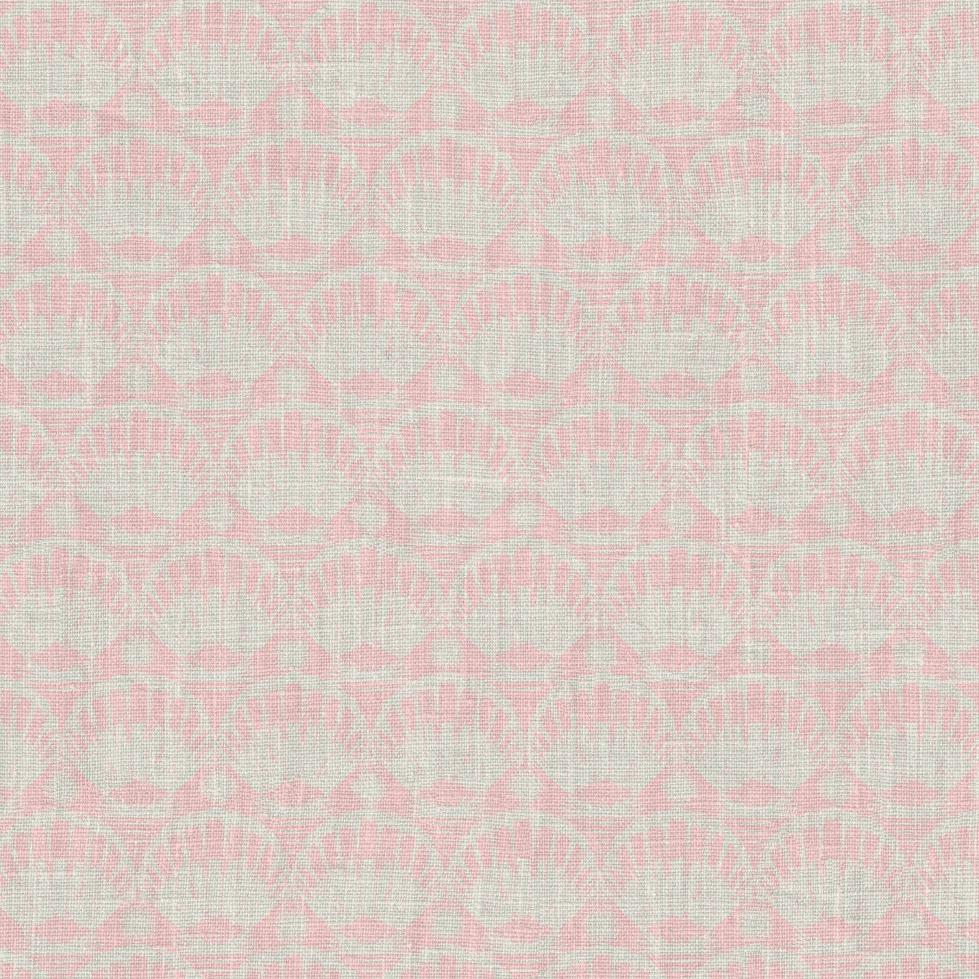 wallpaper seashell horizontal stripe Natural Textured Eco-Friendly Non-toxic High-quality Sustainable practices Sustainability Interior Design Wall covering custom tailor-made retro chic tropical bespoke nature Seaside Coastal Seashore Waterfront Vacation home styling Retreat Relaxed beach vibes Beach cottage Shoreline Oceanfront Nautical pastel subtle baby light pink soft linen