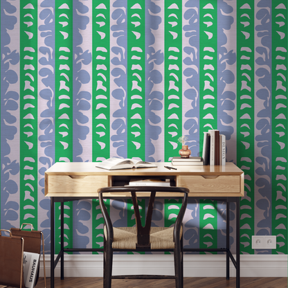 Carrington Abstract Art Wallpaper by Natalie Westbrook