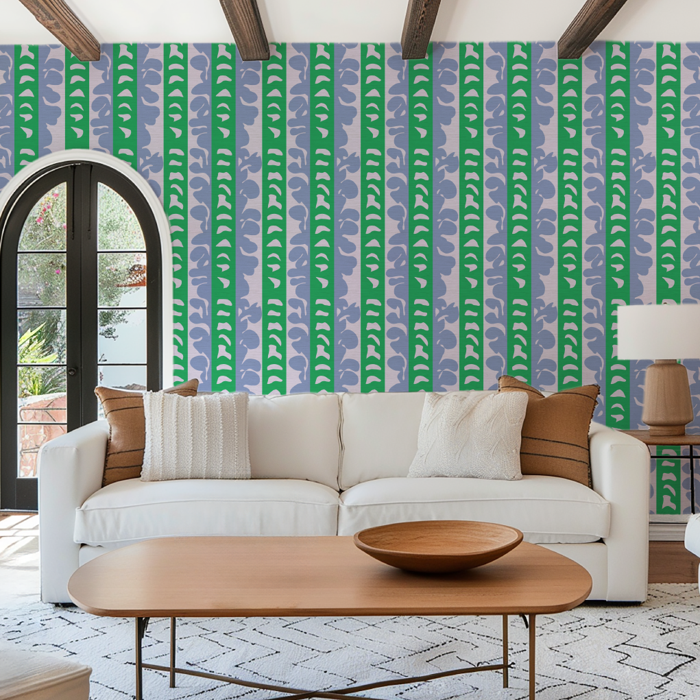 Carrington Abstract Art Wallpaper by Natalie Westbrook